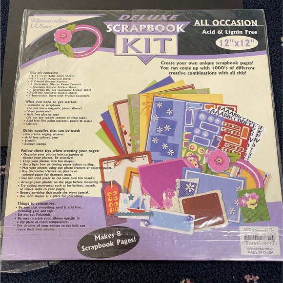 Floral Scrapbooking Kits - Picture 3 of 3